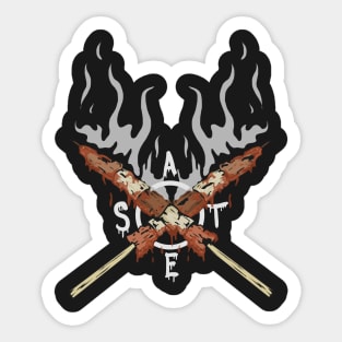 Sate Sticker